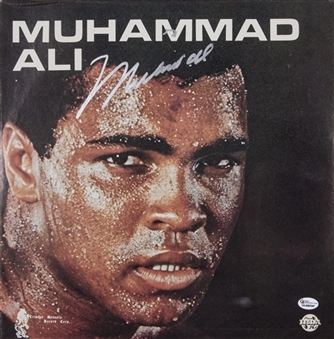 1963 Muhammad Ali Autographed "Im The Greatest" Record Album (PSA/DNA GEM MINT 10)
